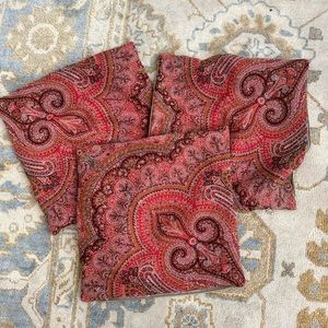 3 Pottery Barn 18 x 18 pillow covers